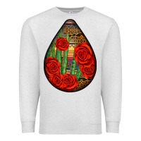 Oatmeal Heather mexican teardrop Premium Sweatshirt - BundleAndBundleShop