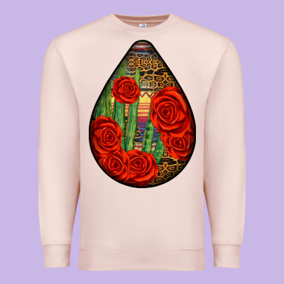 Mexican Teardrop Premium Sweatshirt Designed By Bundleandbundleshop