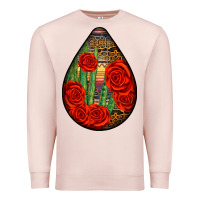 Pale Pink mexican teardrop Premium Sweatshirt - BundleAndBundleShop