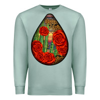Seafoam mexican teardrop Premium Sweatshirt - BundleAndBundleShop