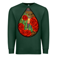 Sports Green mexican teardrop Premium Sweatshirt - BundleAndBundleShop