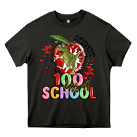 Asphalt crushed 100 days of school Heavy Core Tee - MaliasSmallBusiness