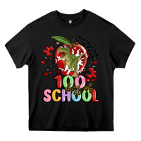 Black crushed 100 days of school Heavy Core Tee - MaliasSmallBusiness