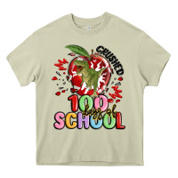 Mossy crushed 100 days of school Heavy Core Tee - MaliasSmallBusiness