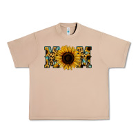 Burro Leopard Sunflower Gemstone Mom Urban Heavy Tee - Bettercallsaul