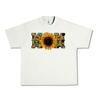 Pistachio Leopard Sunflower Gemstone Mom Urban Heavy Tee - Bettercallsaul