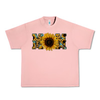 Salmon Leopard Sunflower Gemstone Mom Urban Heavy Tee - Bettercallsaul