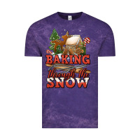 Cloud Purple baking through the snow Vintage Tee - Jasminsmagicworld