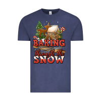 Vintage Denim baking through the snow Vintage Tee - Jasminsmagicworld