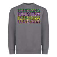 Storm louisiana mardi gras Heavyweight Sweatshirt - CowGirlArtShop