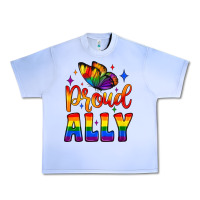 Grape Ice proud ally Urban Heavy Tee - JahusDesignShop