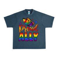 Midnight Navy proud ally Urban Heavy Tee - JahusDesignShop
