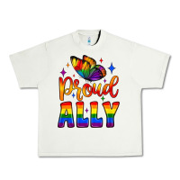 Pistachio proud ally Urban Heavy Tee - JahusDesignShop