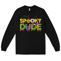 Black spooky dude Long Sleeve Tee - NancyCooperArtShop