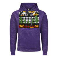 Cloud Purple cowhide cacti sunflowers christmas mousepad Vintage Hoodie - Jasminsmagicworld
