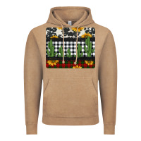 Vintage Coffee cowhide cacti sunflowers christmas mousepad Vintage Hoodie - Jasminsmagicworld