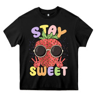 Black stay sweet Heavy Core Tee - MaliasSmallBusiness