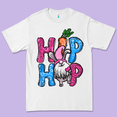 Easter Hip Hop Gnome Premium Tee Designed By Nancycooperartshop
