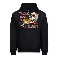 Black Tacos Never Broke My Heart Urban Hoodie - CowhideDigitalArt