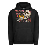 Pigment Black Tacos Never Broke My Heart Urban Hoodie - CowhideDigitalArt