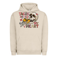 Pigment French Oak Tacos Never Broke My Heart Urban Hoodie - CowhideDigitalArt