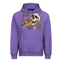 Tulip Tacos Never Broke My Heart Urban Hoodie - CowhideDigitalArt