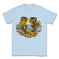 Dusty Blue nurse Classic Tee - SublimationCraftShop