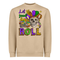 Mushroom let the good times roll Heavyweight Sweatshirt - CowGirlArtShop