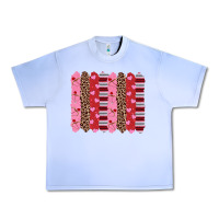 Grape Ice valentine's day brushstrokes Urban Heavy Tee - RanaPortraitStore