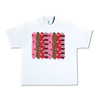 White valentine's day brushstrokes Urban Heavy Tee - RanaPortraitStore