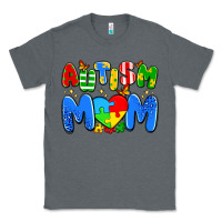Charcoal Heather autism mom Classic Tee - Artiststas