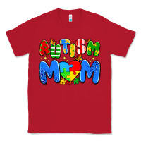 Red autism mom Classic Tee - Artiststas