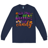 Navy Will Trade Brother for Candy Long Sleeve Tee - texasbilliewilder