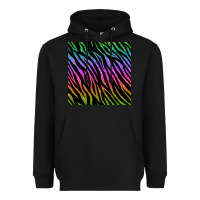 Black zebra glitter seamless pattern Heavyweight Hoodie - BundleAndBundleShop
