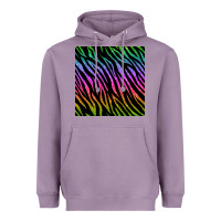 Lavender zebra glitter seamless pattern Heavyweight Hoodie - BundleAndBundleShop