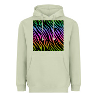 Matcha zebra glitter seamless pattern Heavyweight Hoodie - BundleAndBundleShop