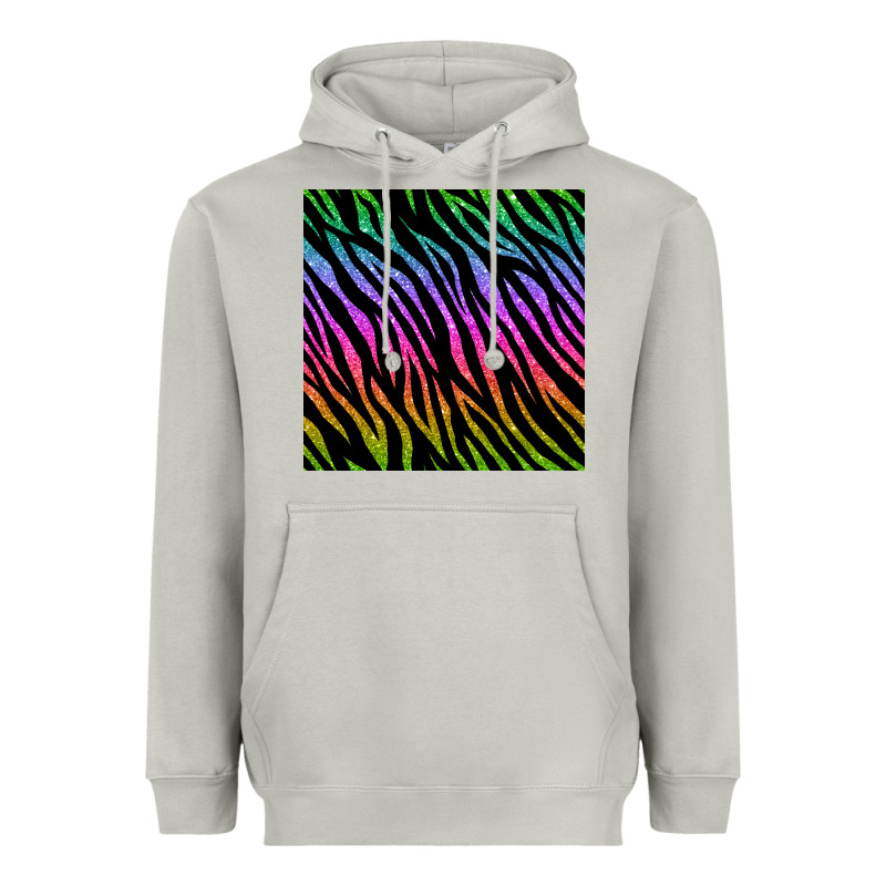 Zebra Glitter Seamless Pattern Heavyweight Hoodie by BundleAndBundleShop | Teevron