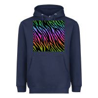 Navy zebra glitter seamless pattern Heavyweight Hoodie - BundleAndBundleShop