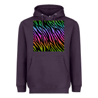 Plum zebra glitter seamless pattern Heavyweight Hoodie - BundleAndBundleShop