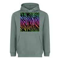 Sage zebra glitter seamless pattern Heavyweight Hoodie - BundleAndBundleShop