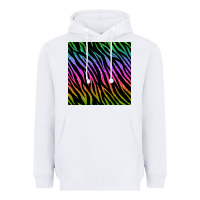 White zebra glitter seamless pattern Heavyweight Hoodie - BundleAndBundleShop