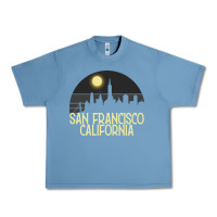 Pebble Blue San Francisco California Urban Heavy Tee - Bettercallsaul
