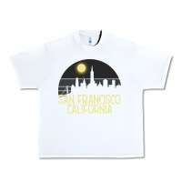 White San Francisco California Urban Heavy Tee - Bettercallsaul