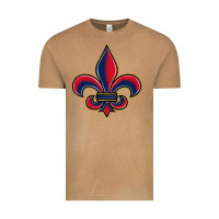 Vintage Camel louisiana fleur de lis Vintage Tee - BarkalooDesign
