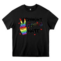 Black gay pride Heavy Core Tee - MaliasSmallBusiness