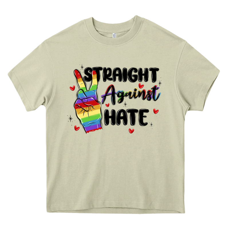 Gay Pride Heavy Core Tee by MaliasSmallBusiness | Teevron