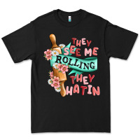 They See Me Rolling They Hatin Premium Tee | Teevron