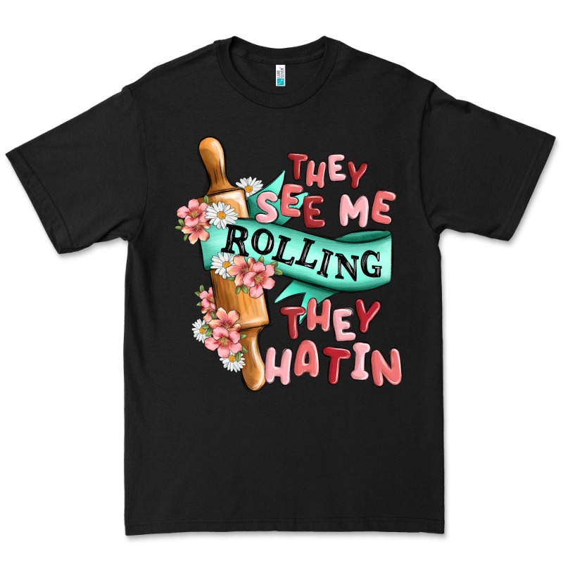 They See Me Rolling They Hatin Premium Tee by MaliasSmallBusiness | Teevron