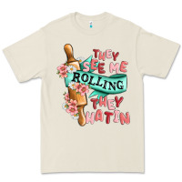 Bone they see me rolling they hatin Premium Tee - MaliasSmallBusiness