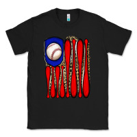 Black leopard baseball flag Classic Tee - JahusDesignShop